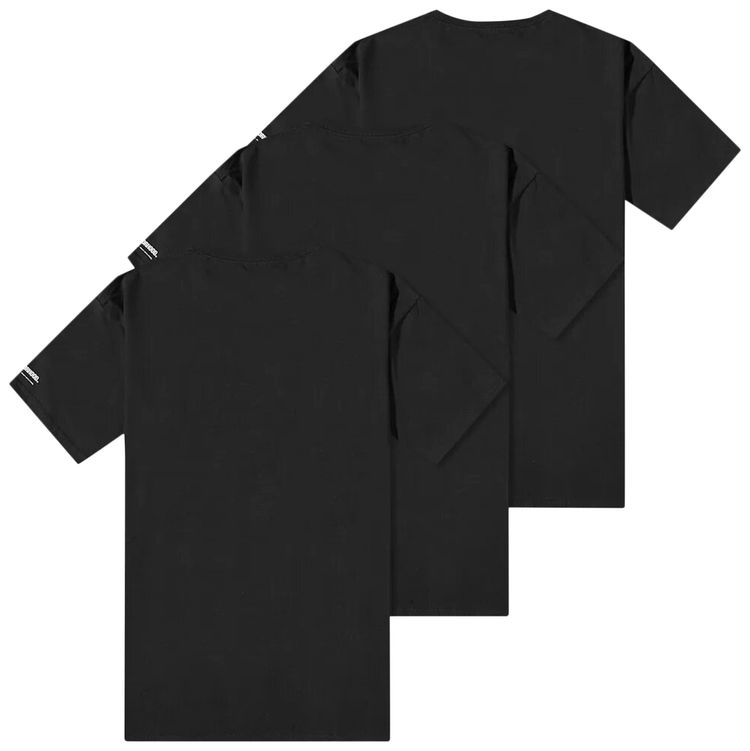 Neighborhood 3 Packs Classic T Shirt Black