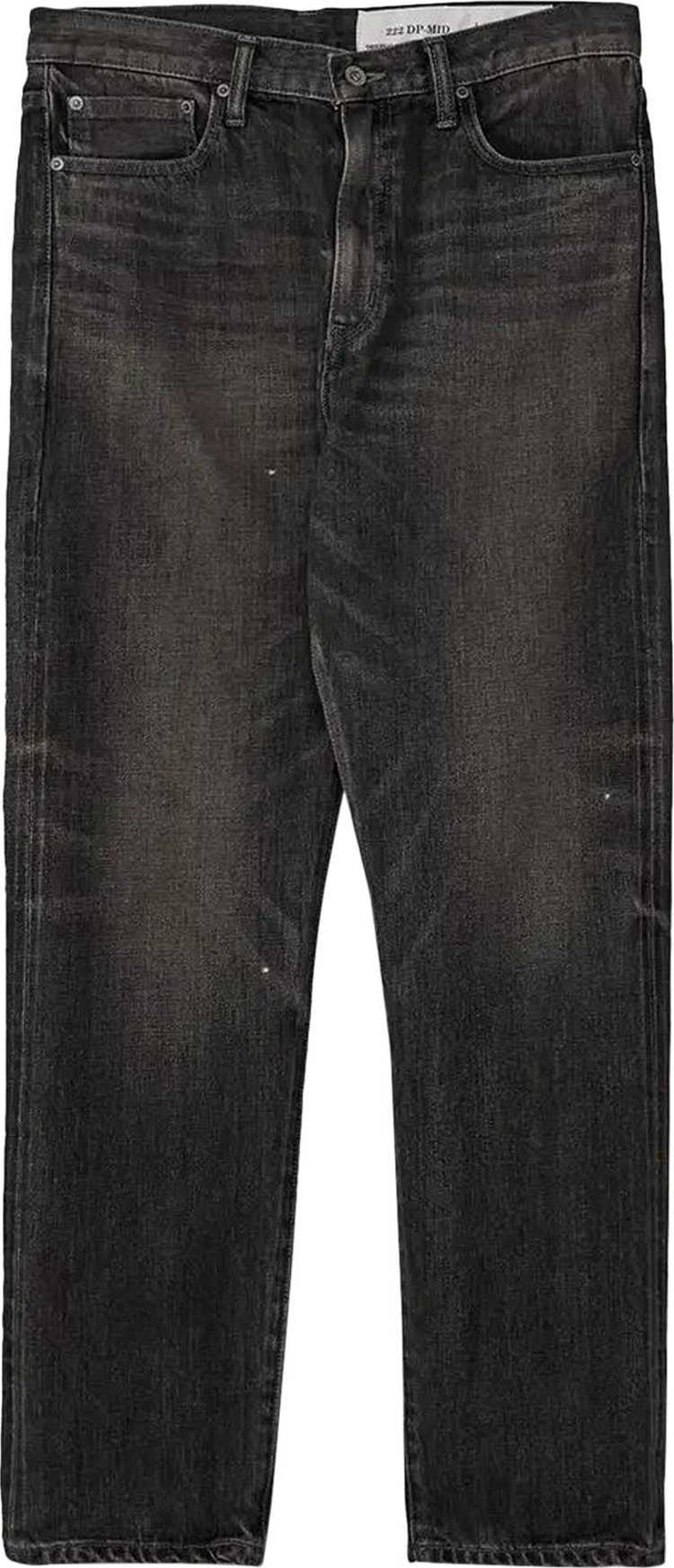 Neighborhood Washed Denim Jeans Black