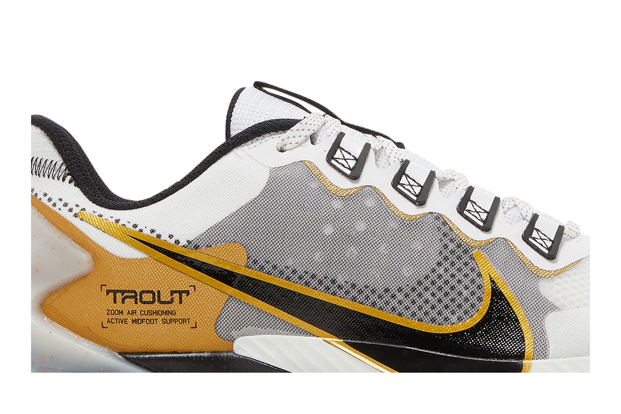 Buy Nike Force Zoom Trout LTD TF 'White Metallic Gold' - CZ5916
