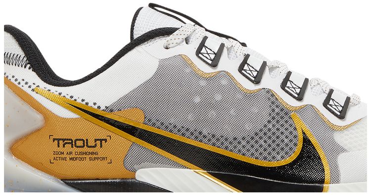 Nike Force Zoom Trout LTD TF White Metallic Gold