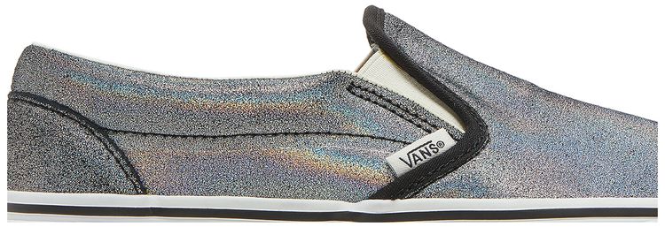 Vans Classic Slip On Prism Suede   Black