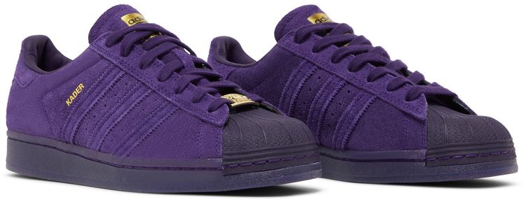 Kader Sylla x adidas Superstar ADV Dark Purple