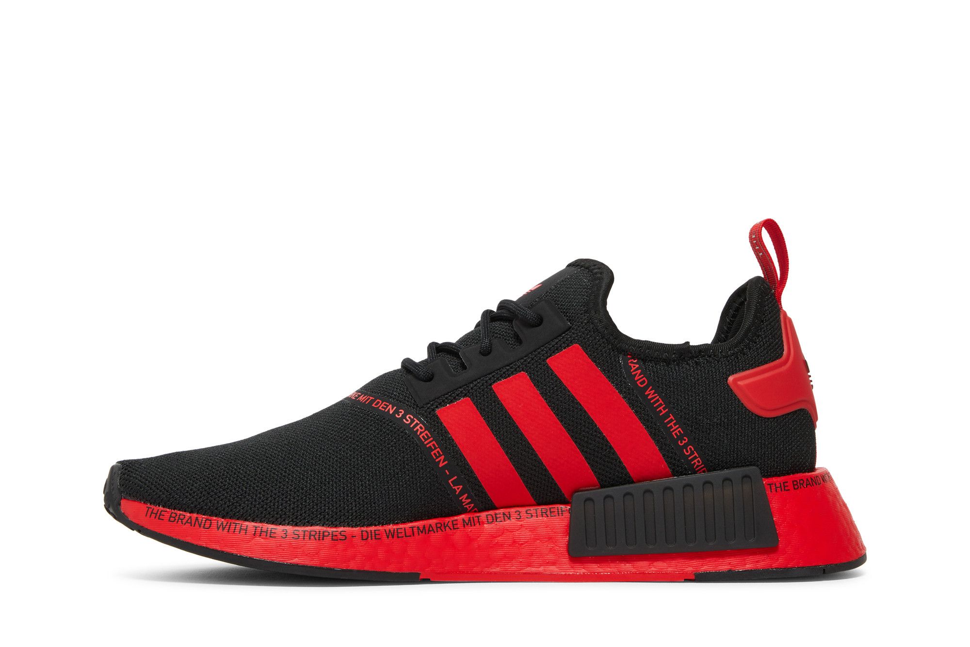 Buy NMD R1 Black Vivid Red HP2971 GOAT