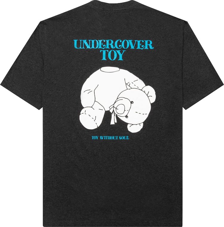 Undercover Teddy T Shirt T Charcoal