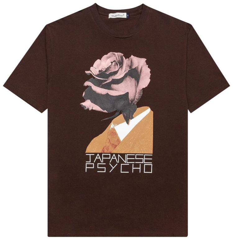 Undercover Rose T Shirt Brown