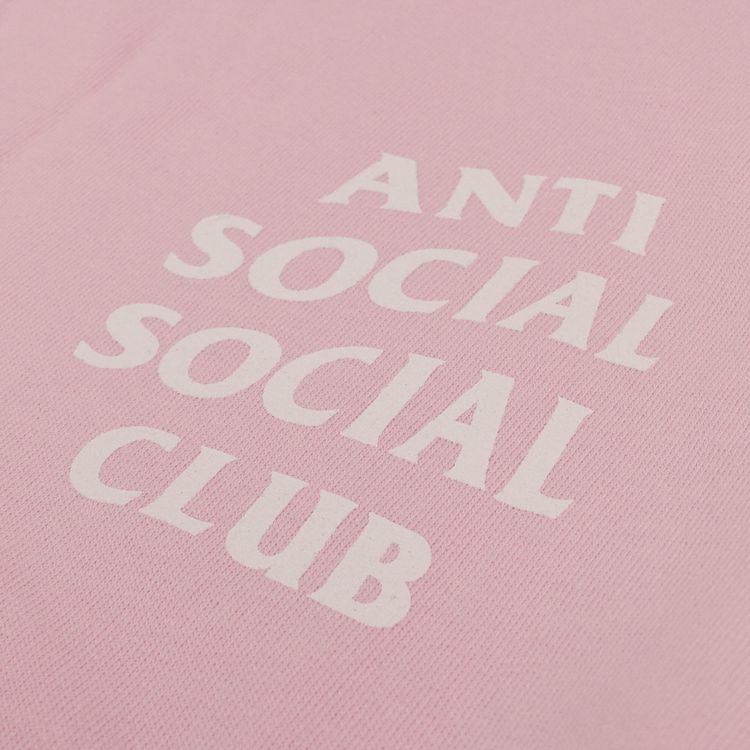 Anti Social Social Club Cherry Blossom Hooded Sweatshirt Pink