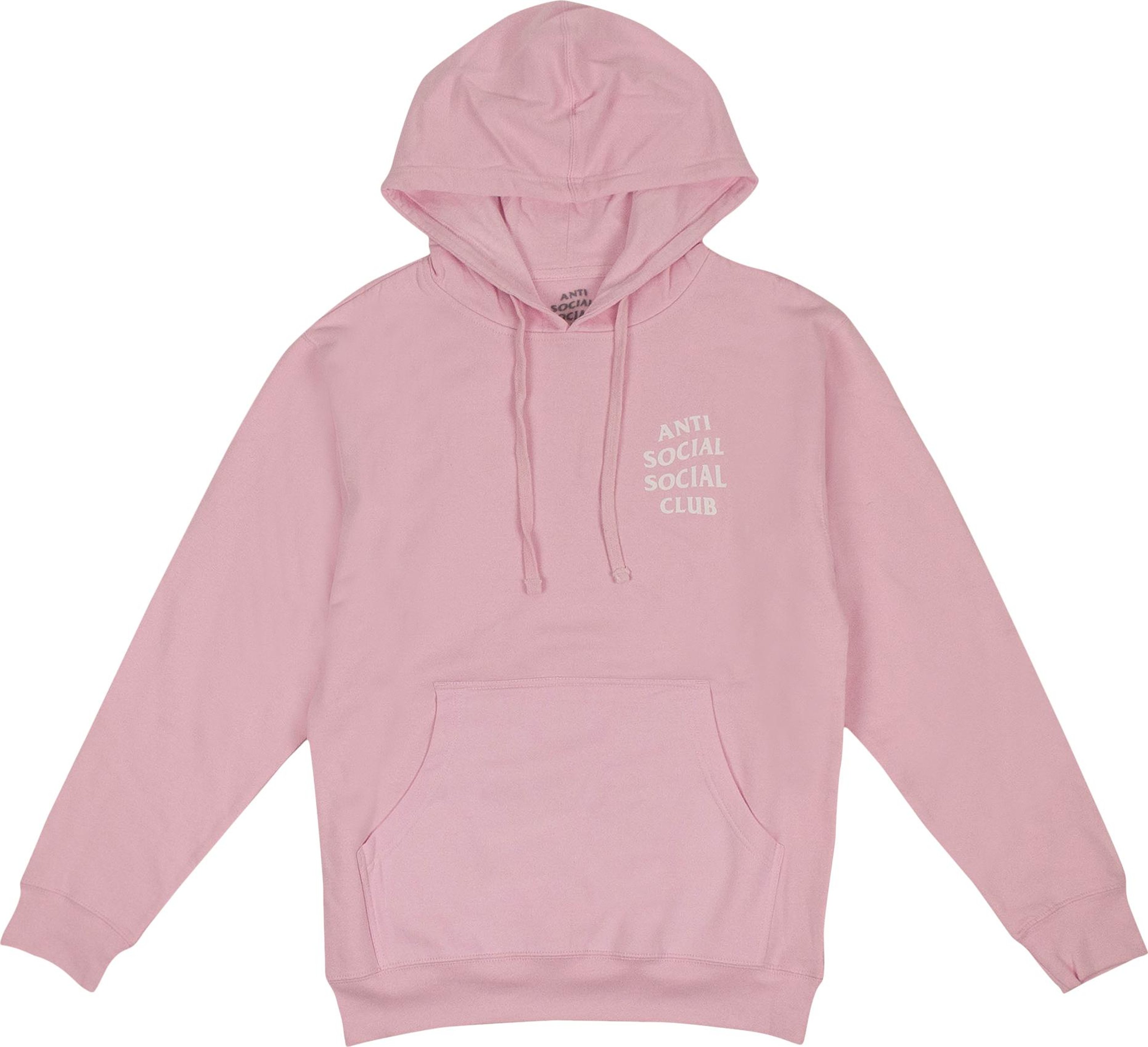 Buy Anti Social Social Club Cherry Blossom Hooded Sweatshirt 'Pink ...