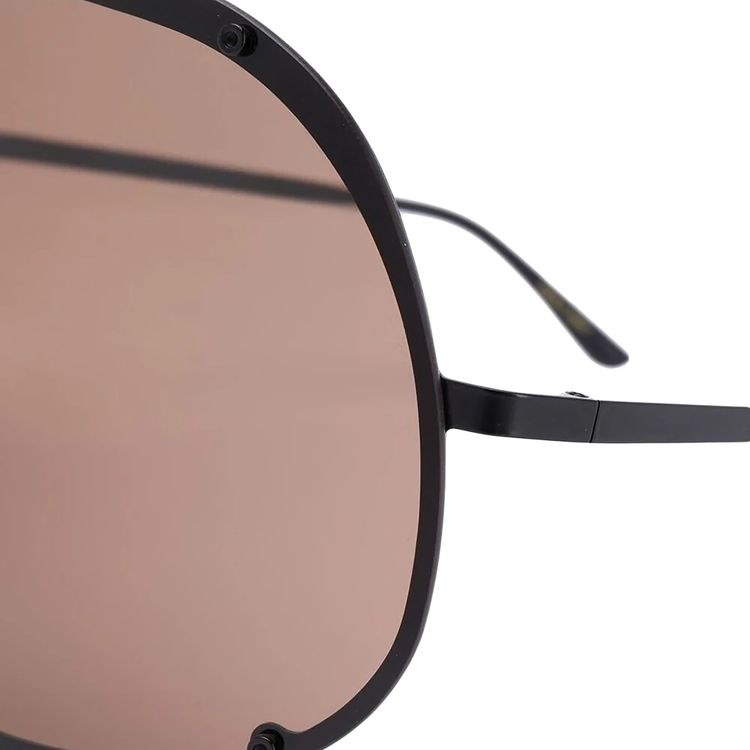 Rick Owens Shield Sunglasses BlackBrown