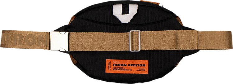 Heron Preston Camouflage CTNMB Padded Fanny Pack Bag Brown