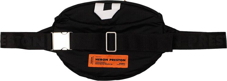 Heron Preston Padded Fanny Pack Bag Black