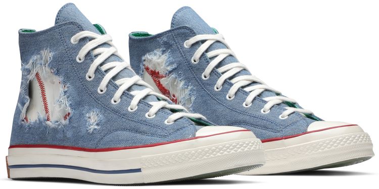 Raffle Michael B Jordan x The Shoe Surgeon x Chuck 70 High Sandlot  Size 105 M  12 W