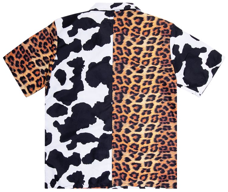 Chinatown Market All Over Animal Print Woven Shirt Multicolor
