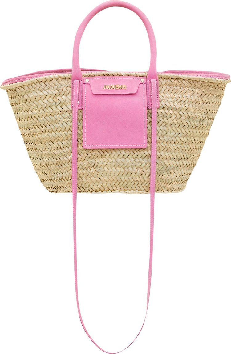 Jacquemus Le Panier Soleil Handbag 'Pink'