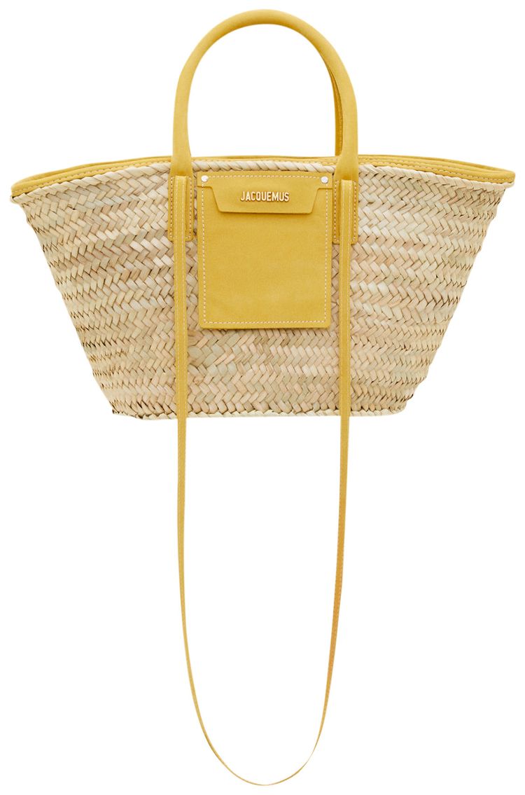 Jacquemus Le Panier Soleil Handbag Yellow