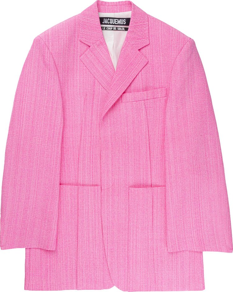 Jacquemus La Veste D'Homme Jacket 'Bright Pink'