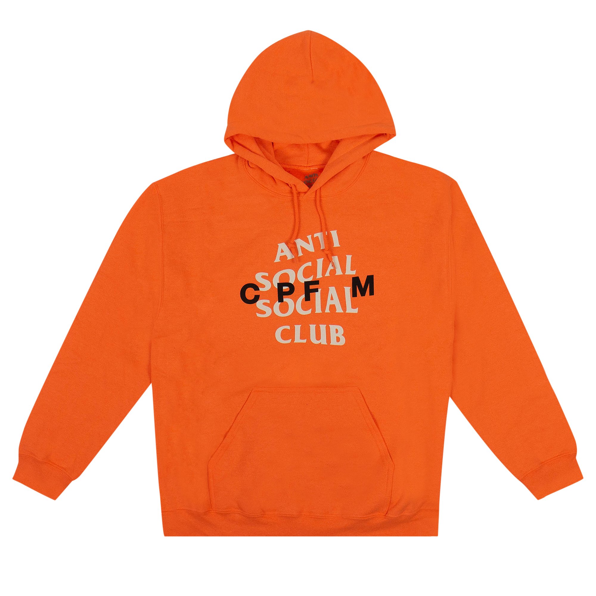 Anti Social Social Club x CPFM Hoodie 'Orange' | GOAT