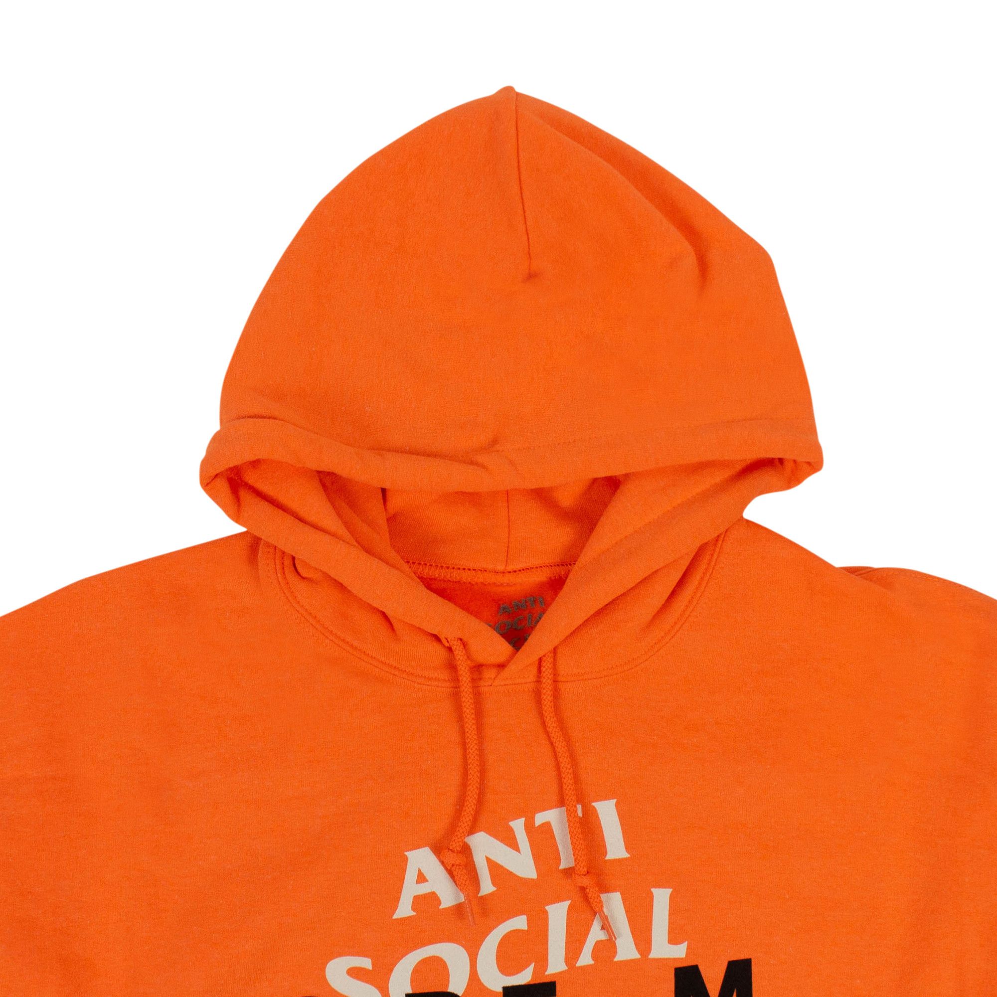 Anti social social club felpa arancione hotsell