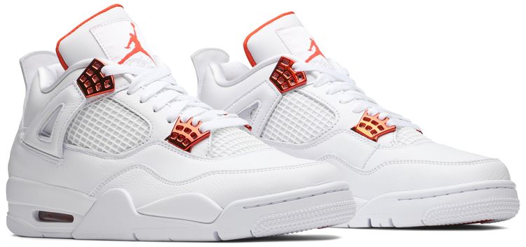 Air Jordan 4 Retro GS Orange Metallic