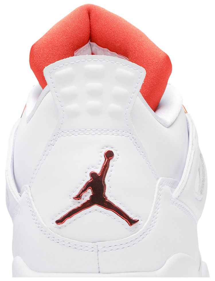 Air Jordan 4 Retro GS Orange Metallic