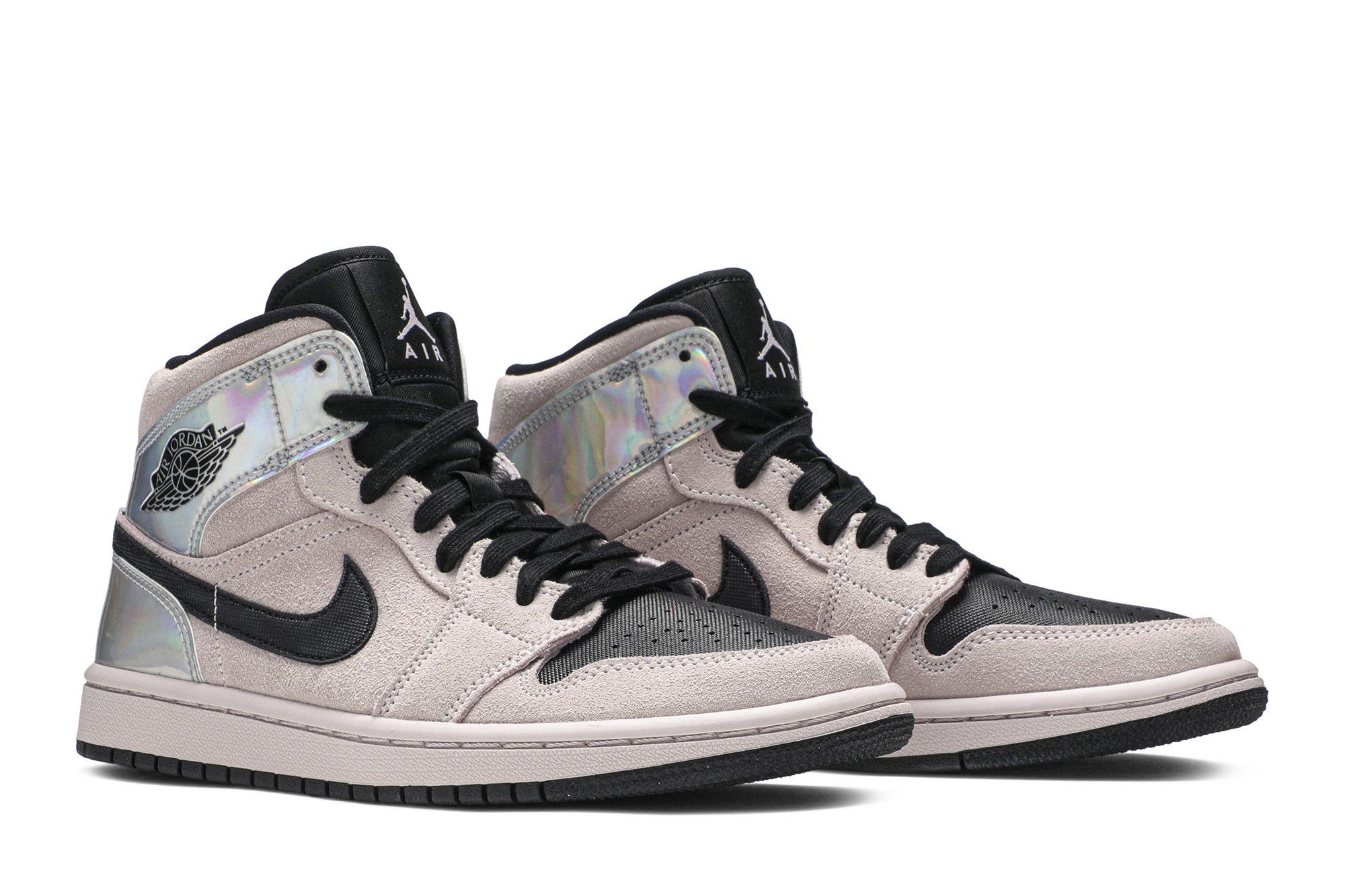 Buy Wmns Air Jordan 1 Mid Iridescent BQ6472 602 GOAT