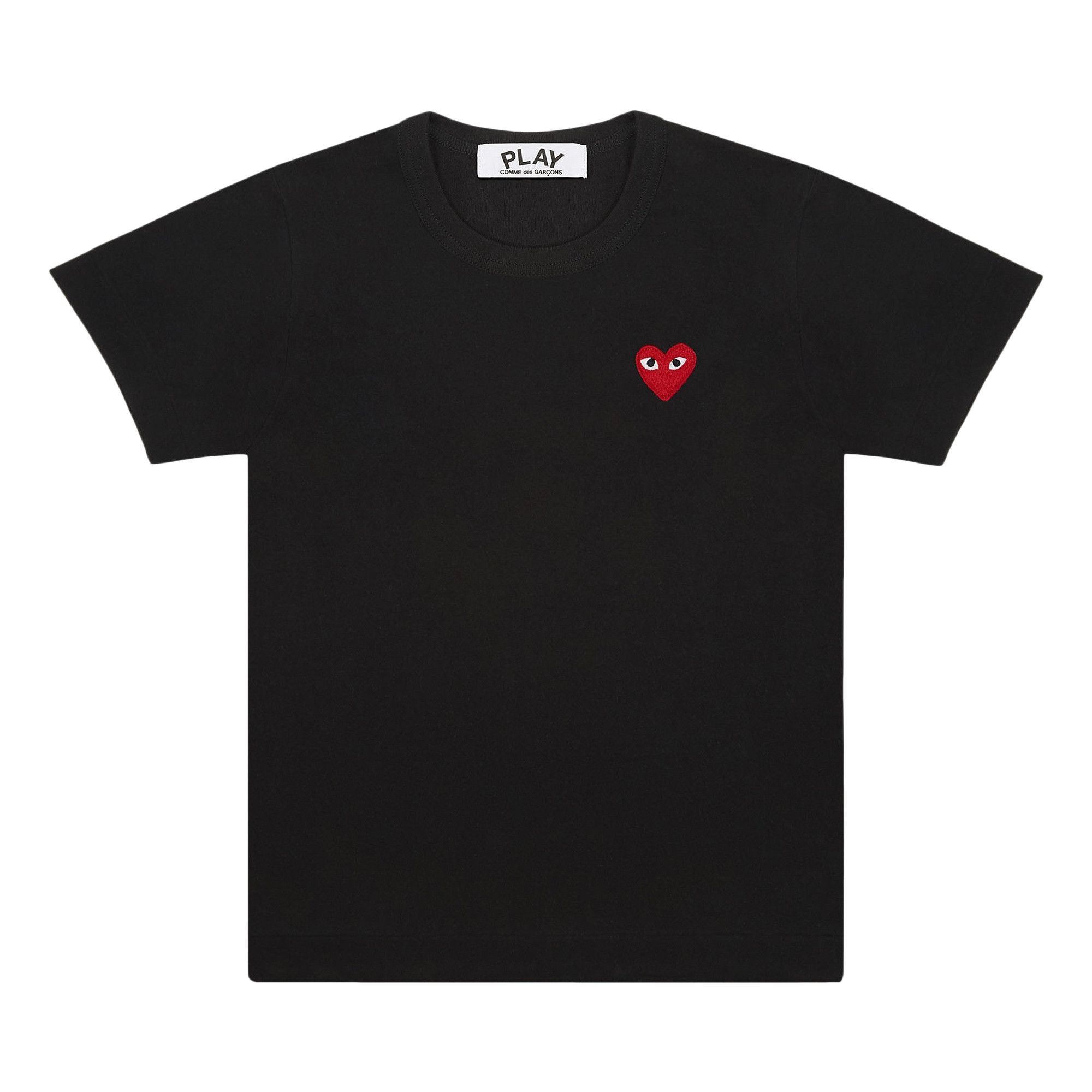 Buy Comme des Garçons PLAY Heart T-Shirt 'Black' - AZ T107 051 1
