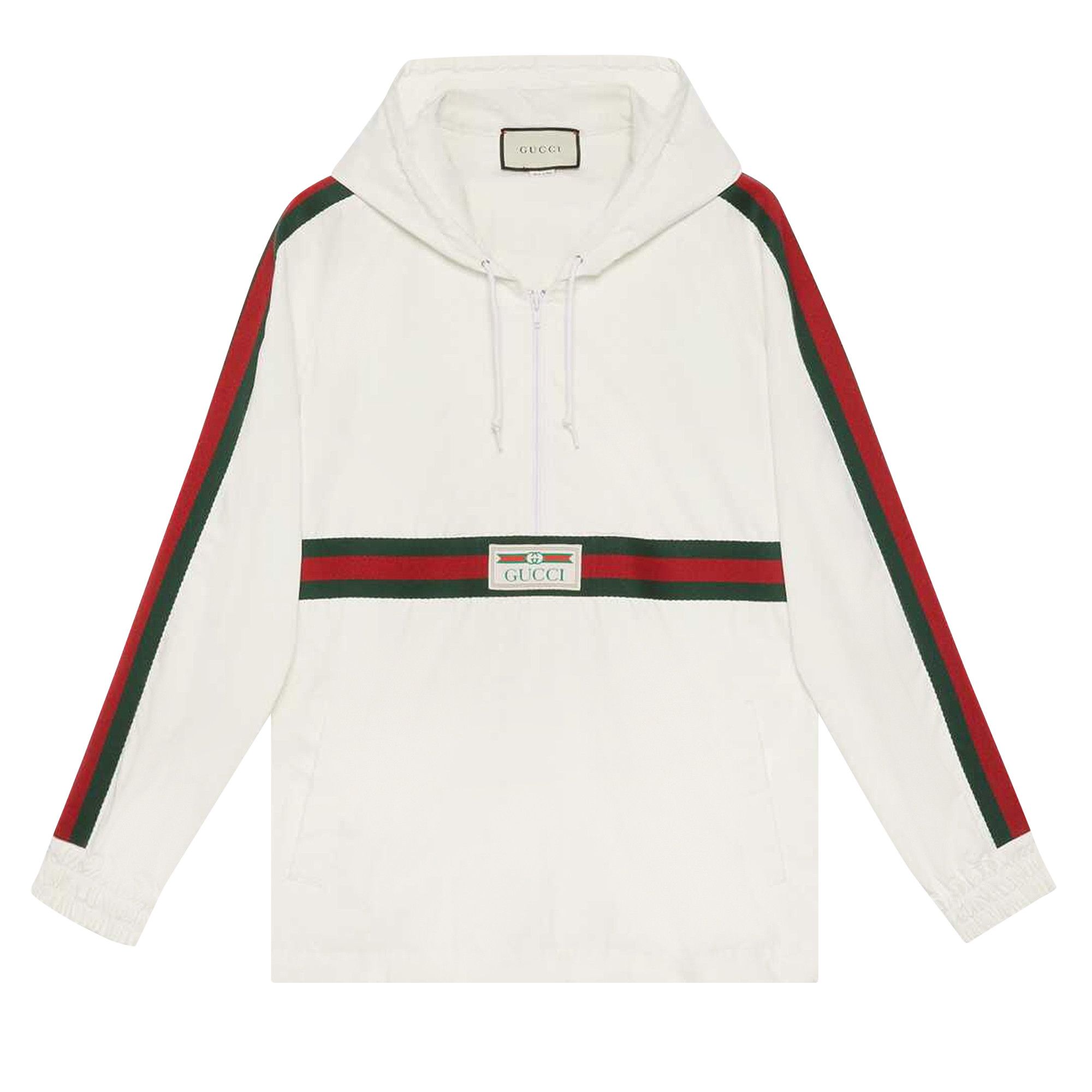 Buy Gucci Canvas Windbreaker With Label 'White' - 594861 XDAX3