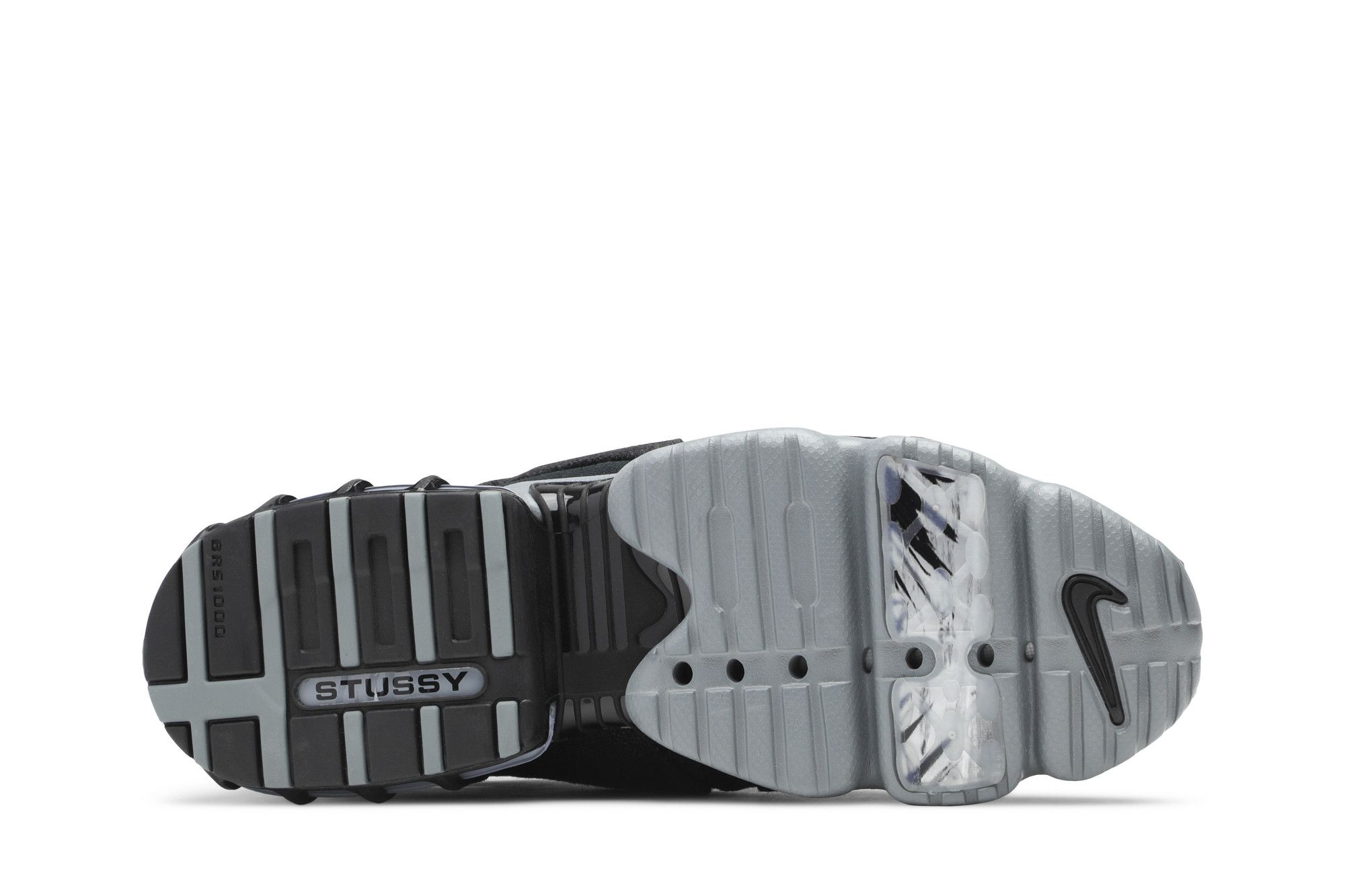 Buy Stussy x Air Zoom Spiridon Caged 2 'Black Cool Grey