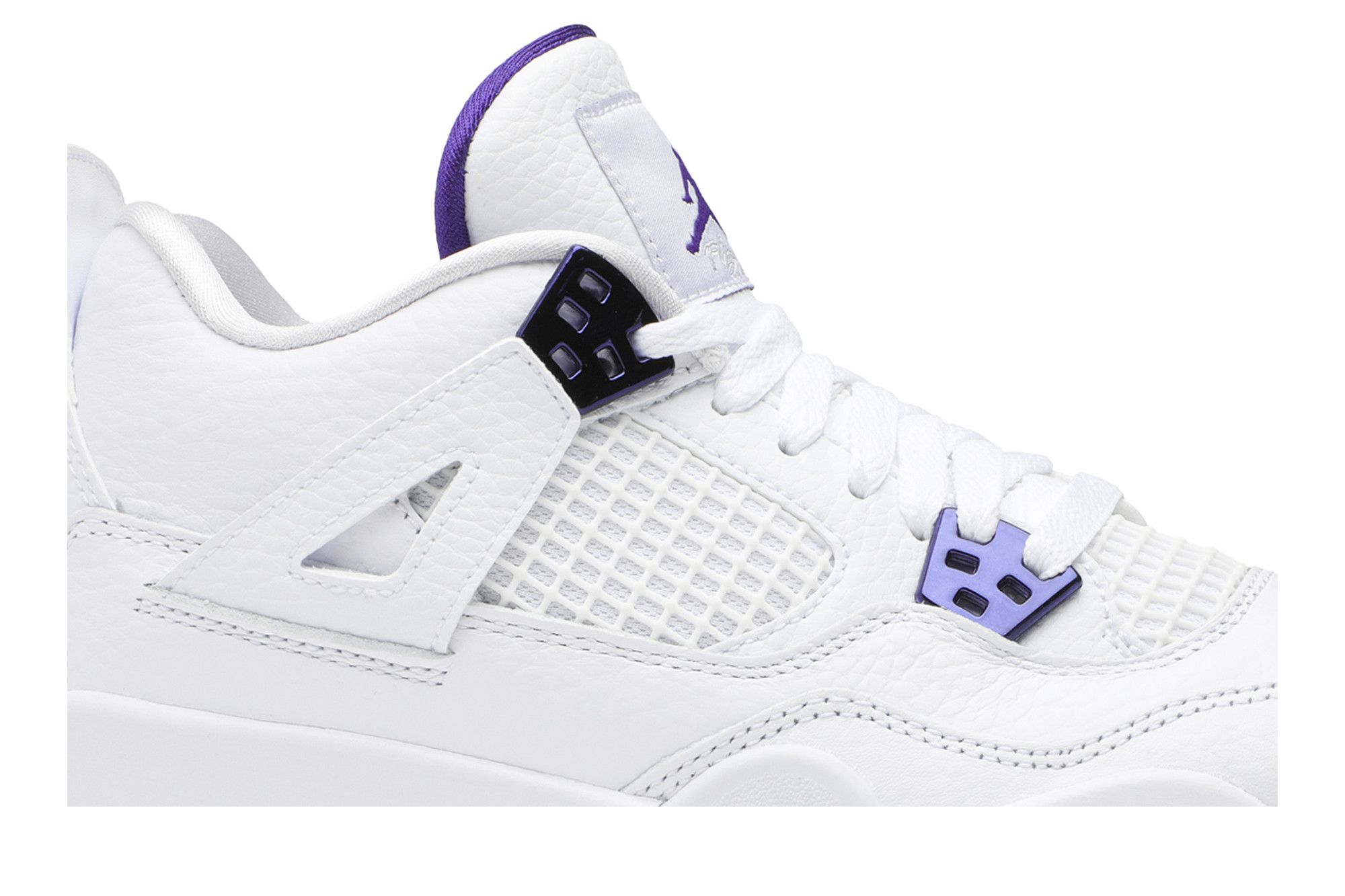 Buy Air Jordan 4 Retro GS Purple Metallic 408452 115 GOAT