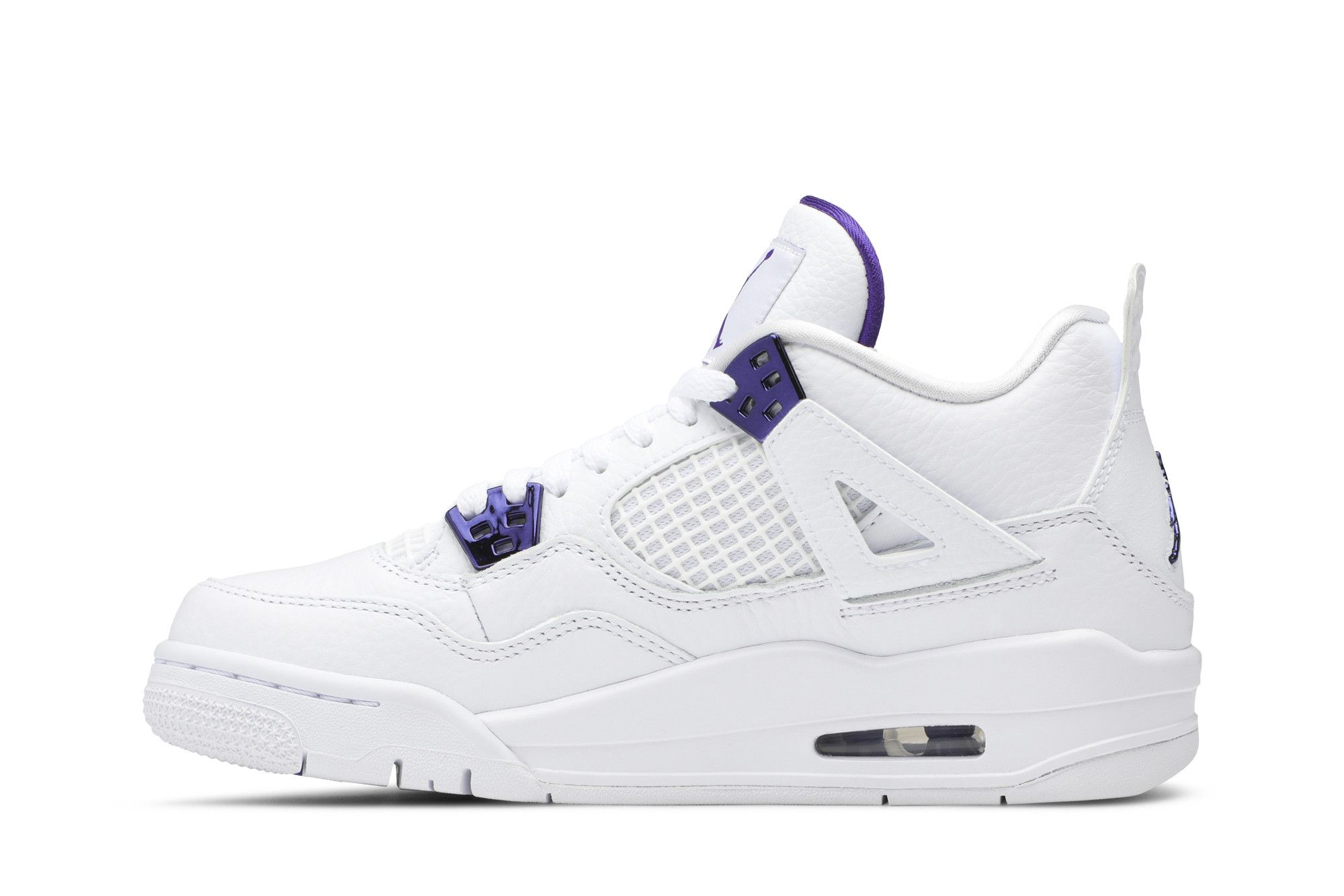 Buy Air Jordan 4 Retro GS Purple Metallic 408452 115 GOAT UK