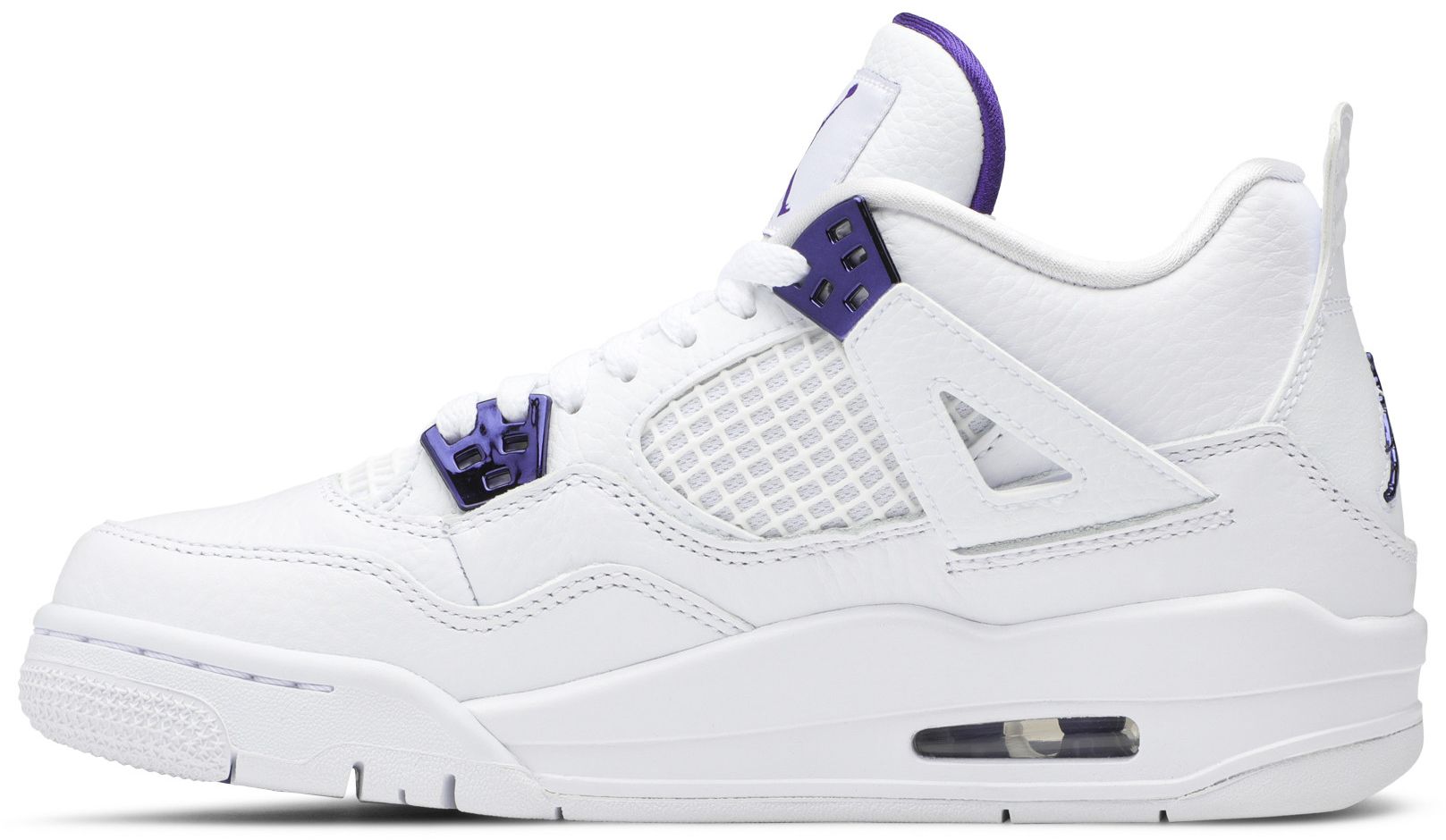 metallic purple jordan 4 gs