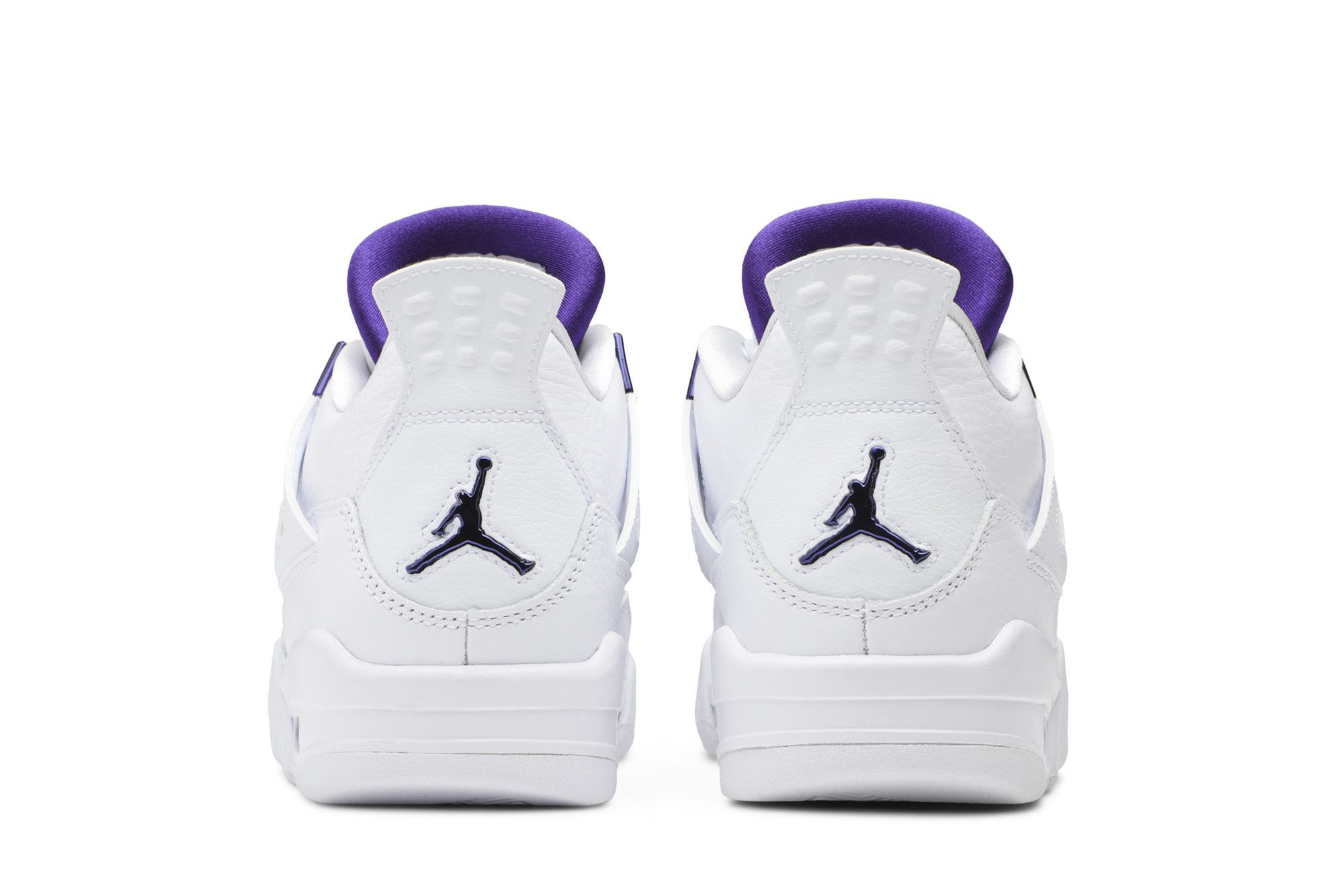 Purple metallic jordans shop