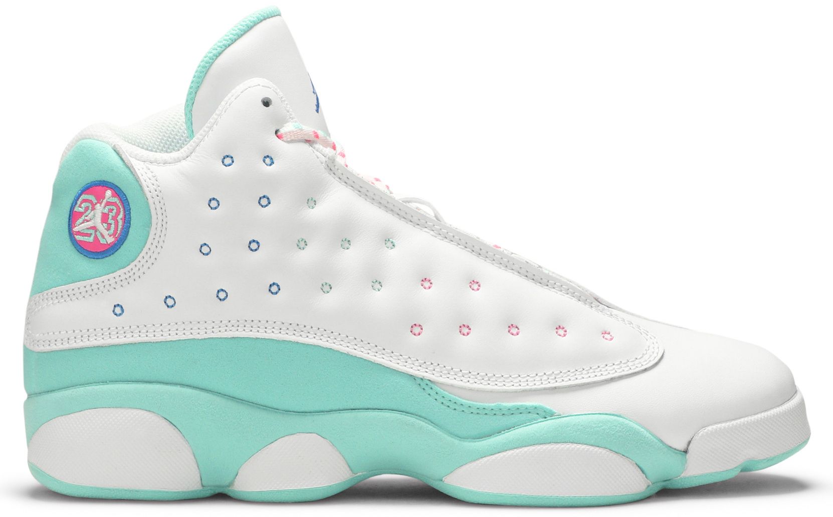 jordan 13 retro green and white
