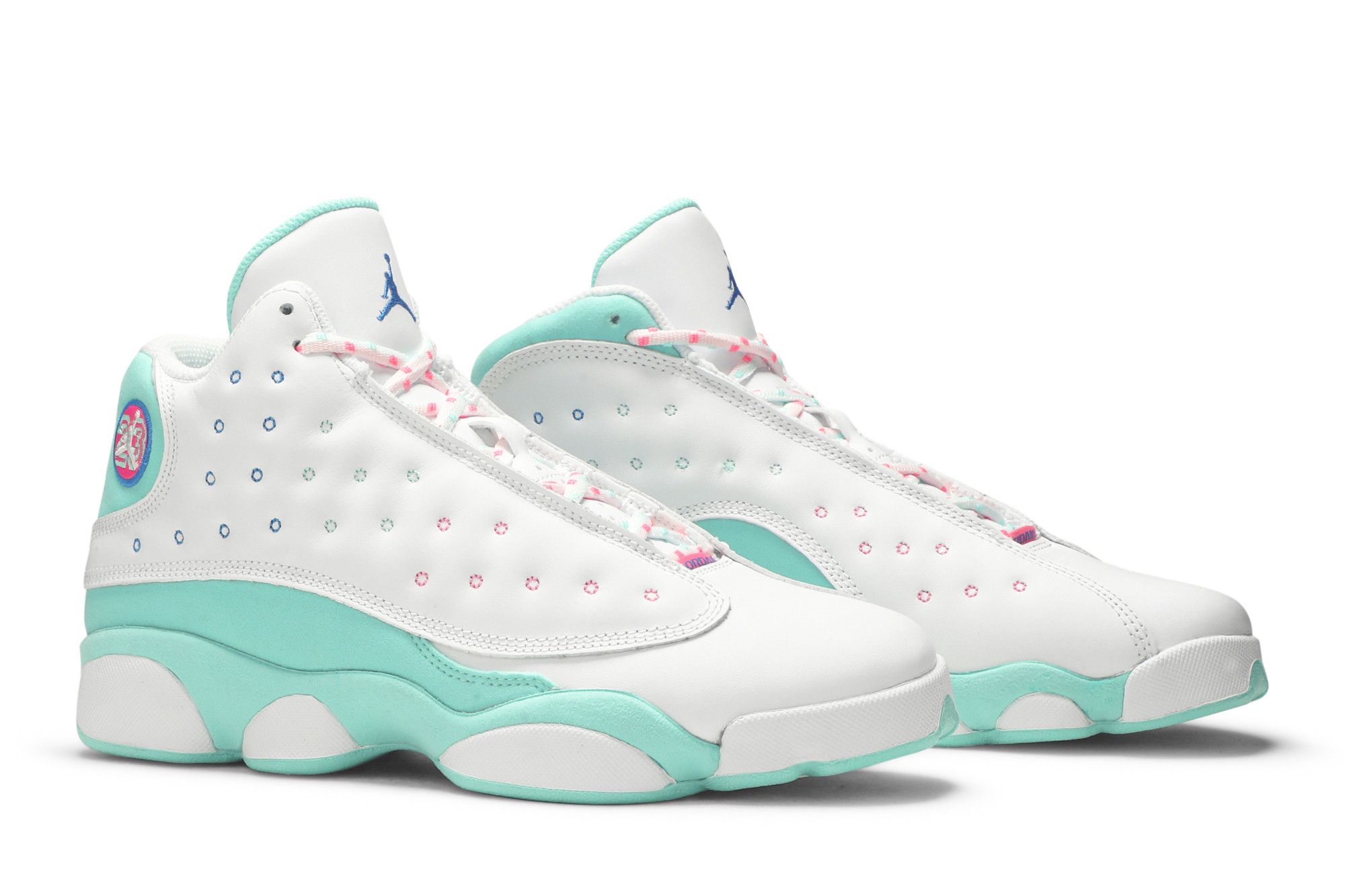 jordan retro 13 aurora green womens