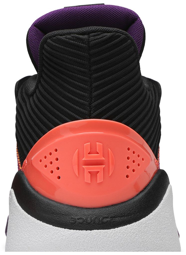 Adidas Harden Stepback Black Purple Coral