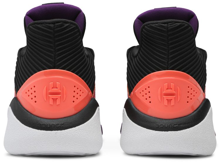 Adidas Harden Stepback Black Purple Coral