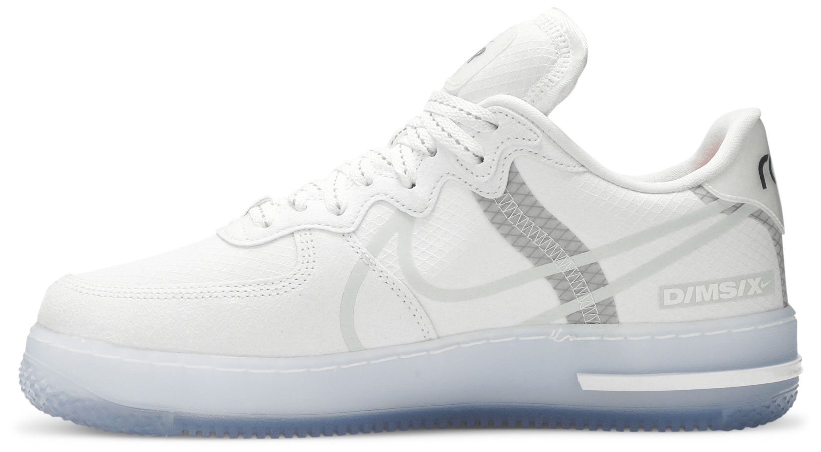tenis nike air force 1 react qs white ice