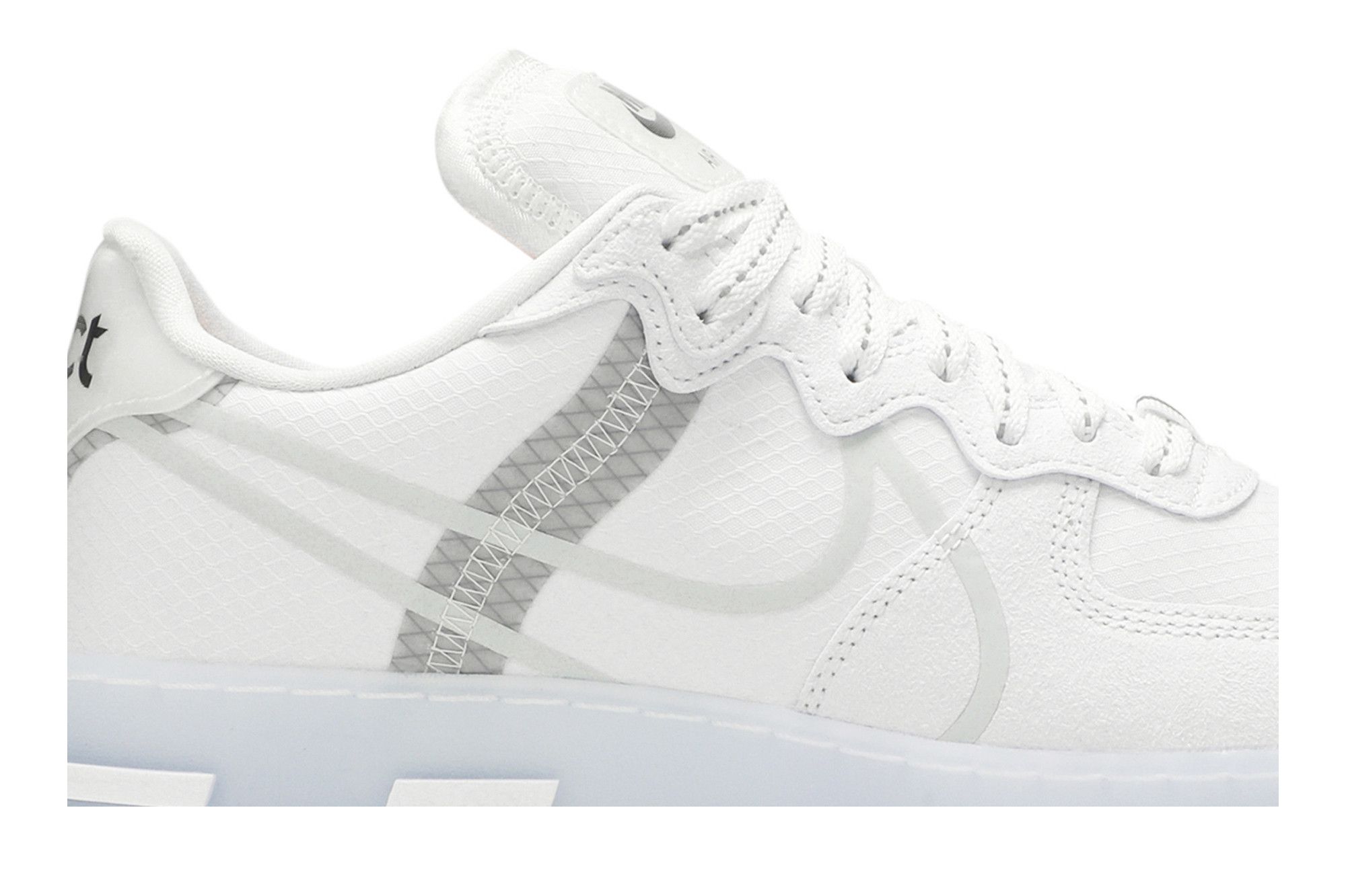 Ice white air force ones top