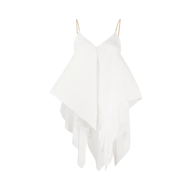 Loewe Tank Pleated Top White