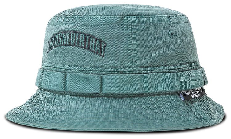 thisisneverthat Overdyed Jungle Bucket Hat Green