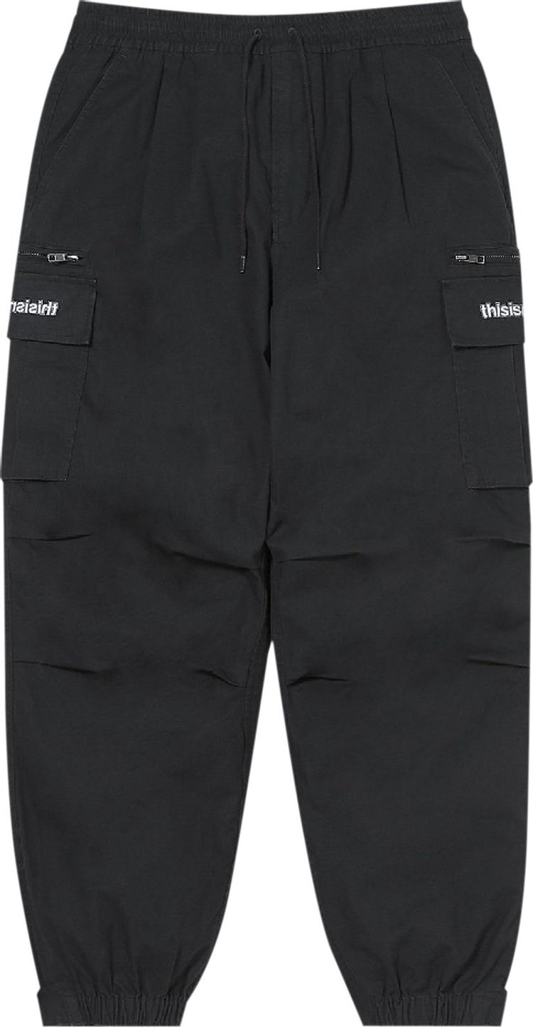 thisisneverthat Zip Cargo Pant 'Black'