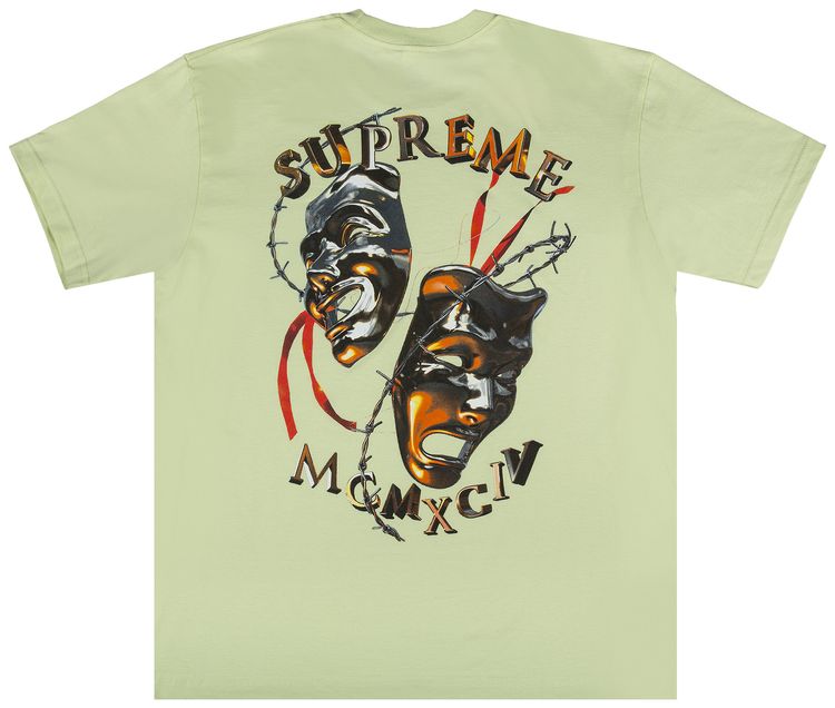 Supreme Laugh Now Tee Pale Mint