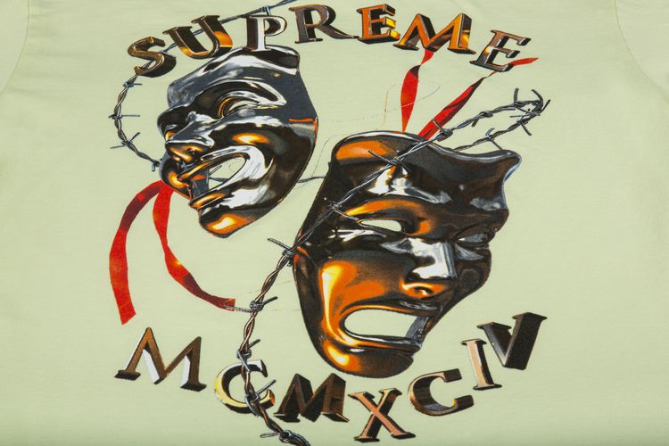 Supreme Laugh Now Tee Pale Mint