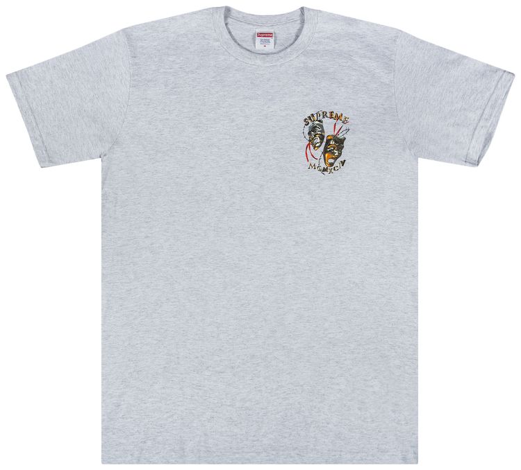 Supreme Laugh Now Tee Ash Grey