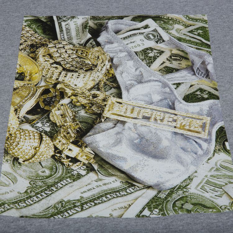 Supreme Bling Tee Heather Grey