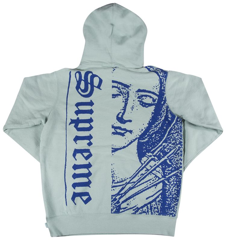 Supreme Mary Hooded Sweatshirt Pale Mint