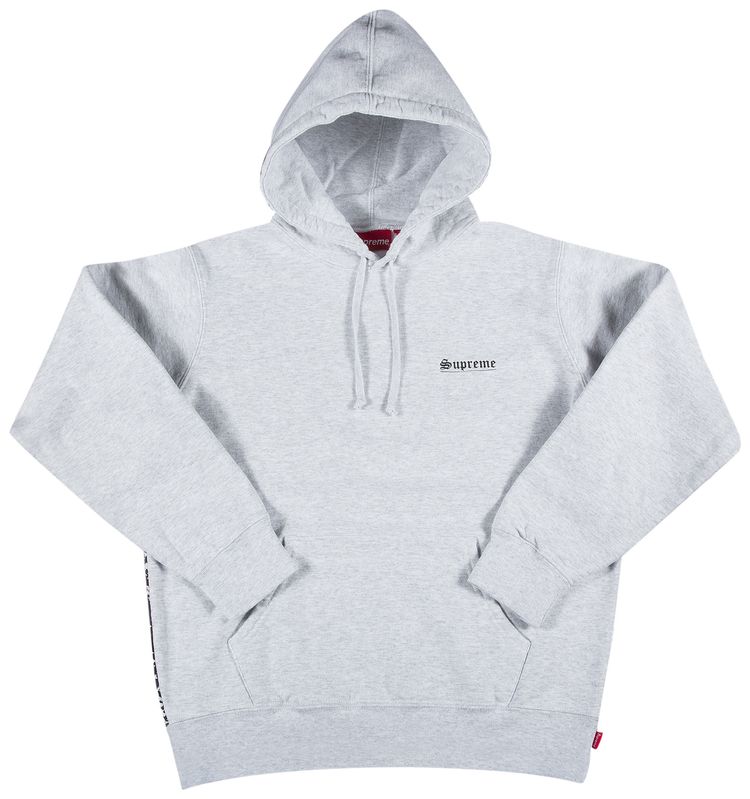 Supreme Mary Hooded Sweatshirt Ash Grey