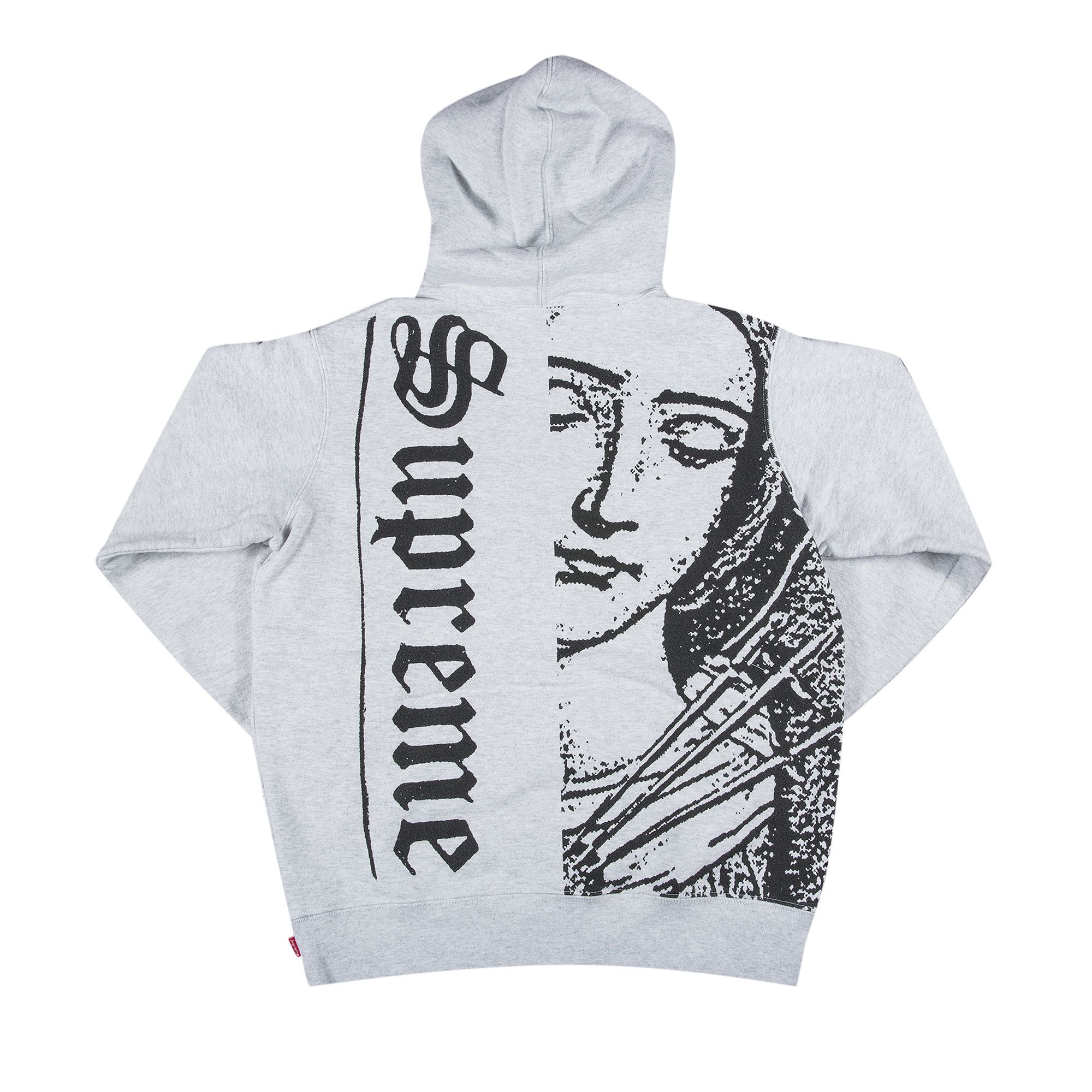 Size l Supreme Mary Hooded Sweatshirt Ash Grey