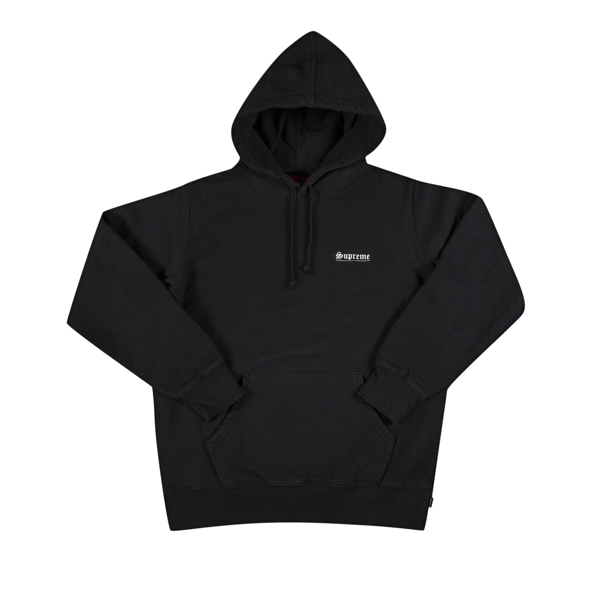 Buy Supreme Mary Hooded Sweatshirt 'Black' - SS20SW2 BLACK | GOAT