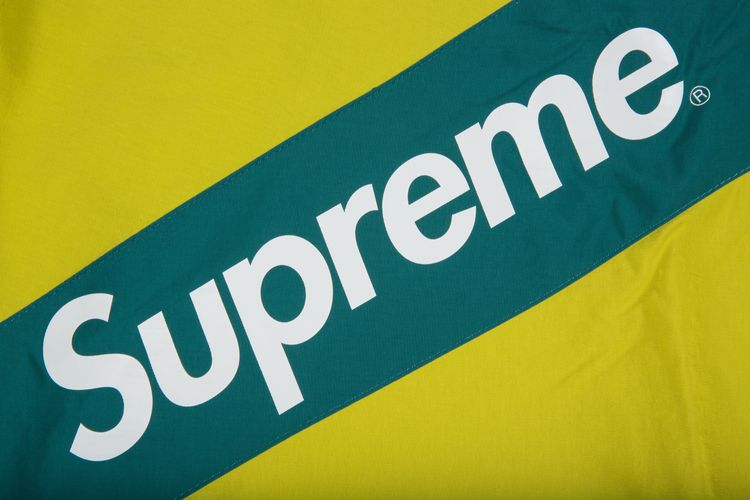 Supreme Paneled Track Jacket Light Gold