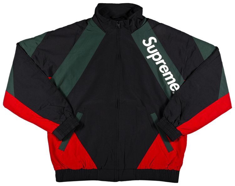 Supreme Paneled Track Jacket Black